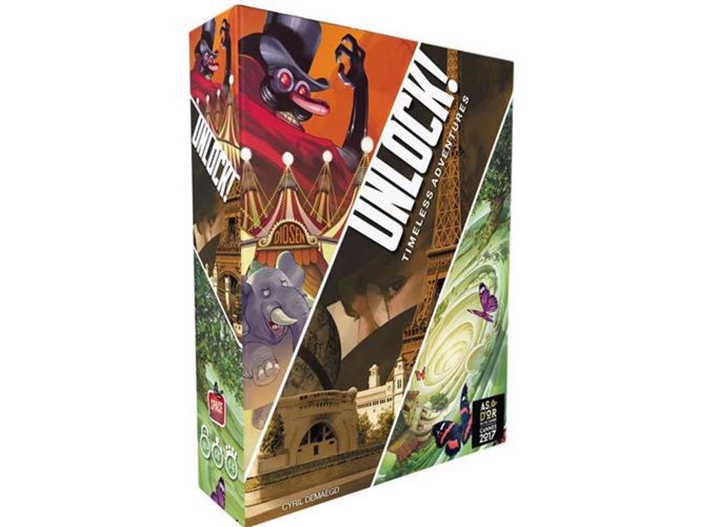 Unlock! 6 Timeless Adventures - brætspil
