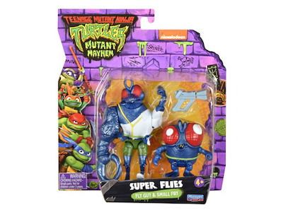 Teenage Mutant Ninja Turtles: Mutant Mayhem Action Figures Super Fly & Toddler Super Fly 11 cm