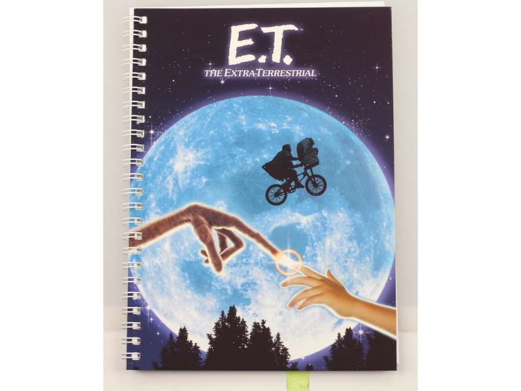 E.T. notesbog med spiralryg