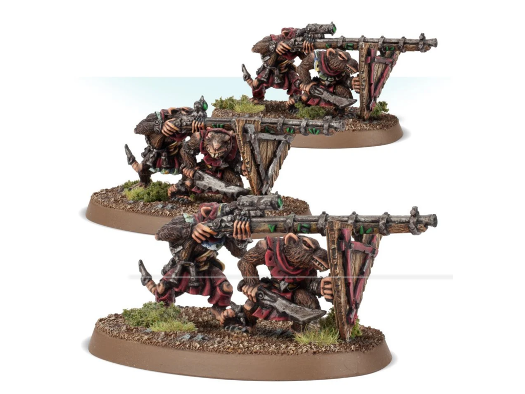 Skaven Pestilens Warplock Jezzails *Mailorder