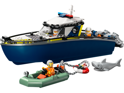 Politibåd på forbryderjagt - 60456 - LEGO City Police