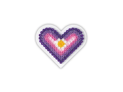 Hama stiftplade hjerte – stor (16 x 17,5 cm)Hama stiftplade hjerte – stor (16 x 17,5 cm)