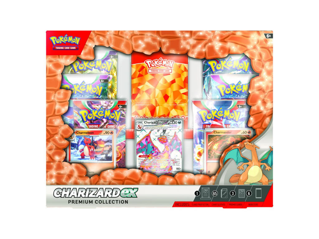 Charizard EX Premium Collection Box - Pokemon kort