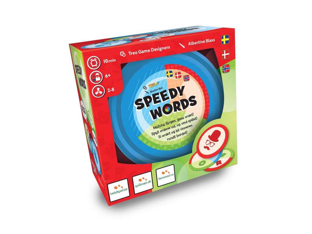 Speedy Words (Nordic) - brætspil fra Lautapelit