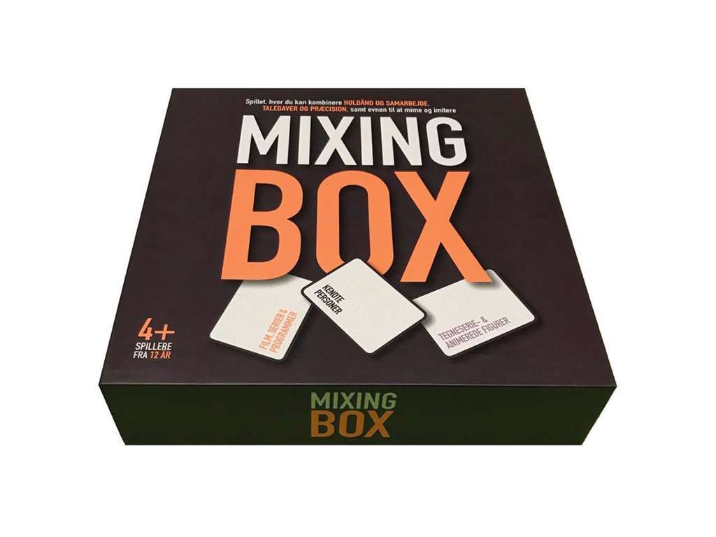Mixing Box - Margretheskål-spillet - brætspil