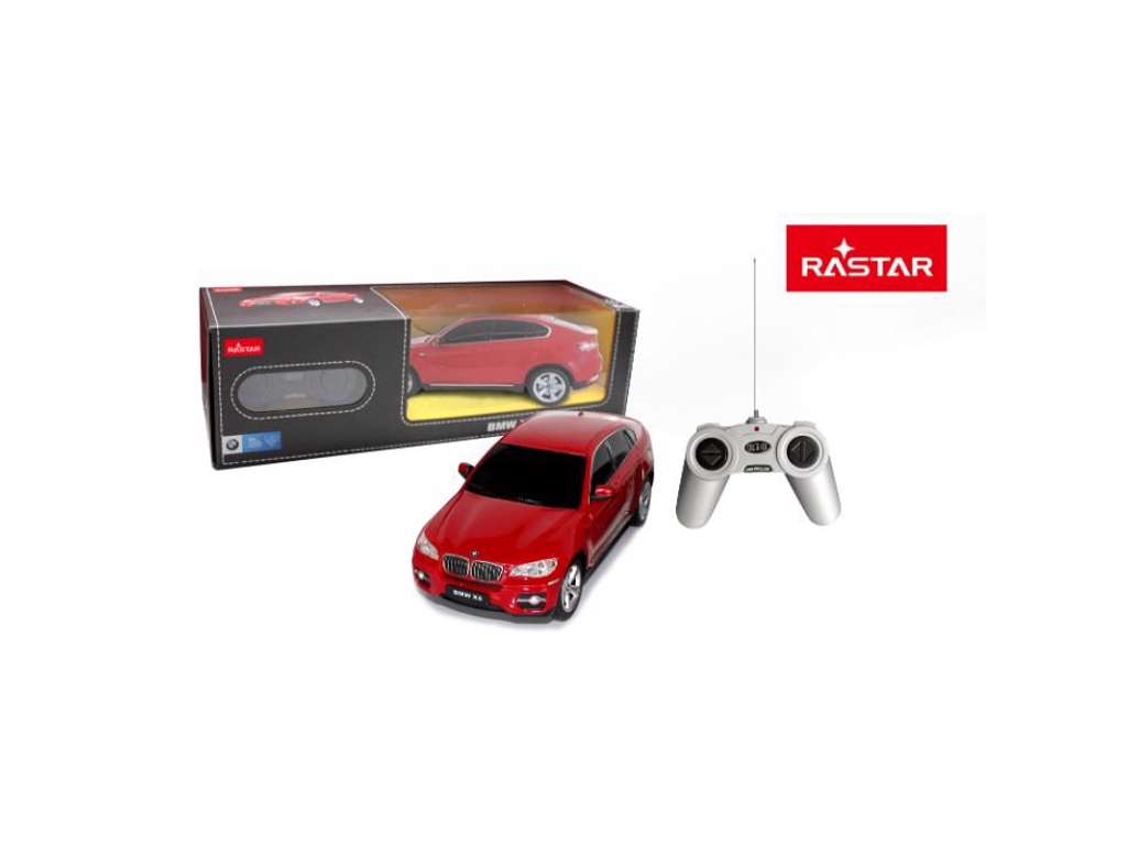 Fjernstyret BMW X6 1:24 - Rød
