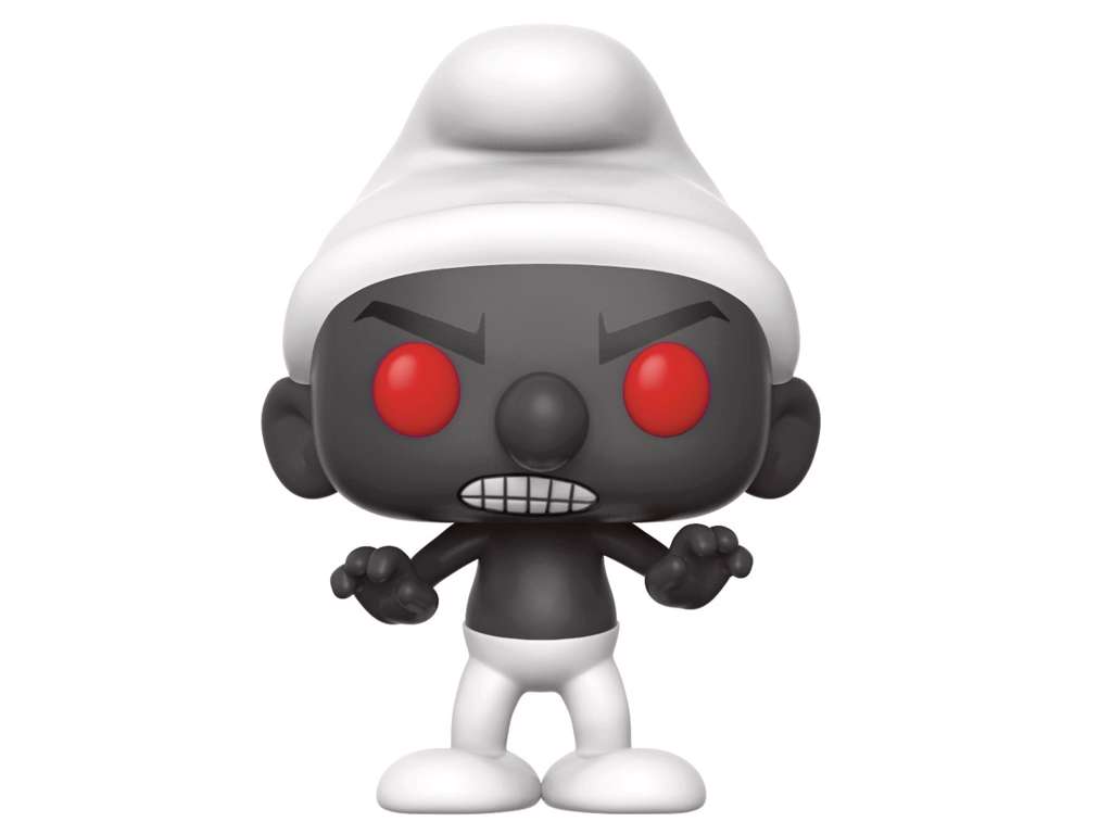 The Smurfs POP! vinyl figur af Black Smurf på 9 cm