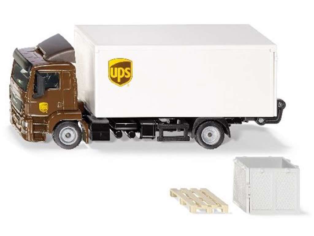 Siku MAN HGV lastbil med løfter UPS 1:50 - 1997