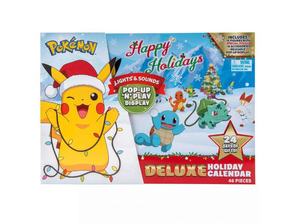 Pokemon deluxe julekalender 2021