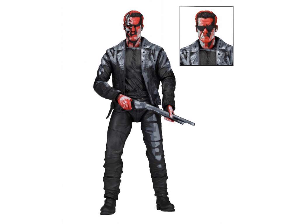 Terminator 2 Judgment Day action figur af T-800 Video Game Appearance på 18 cm