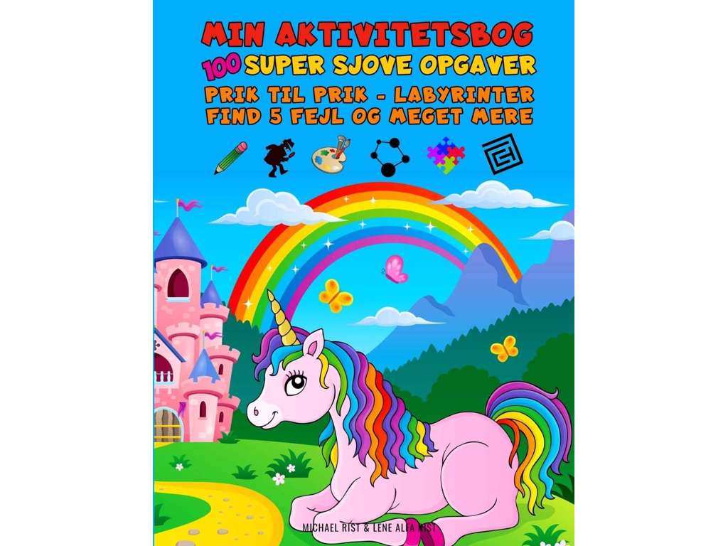 Min aktivitetsbog - 100 super sjove opgaver
