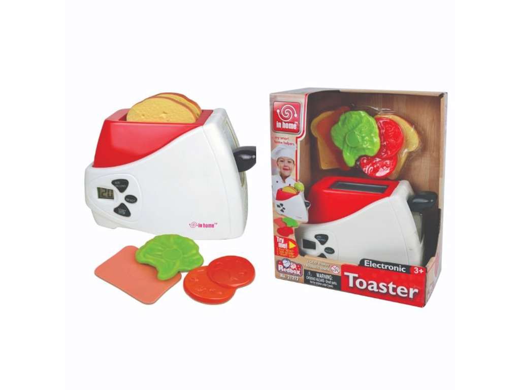 Toaster med lys og lyd på 23 cm fra Redbox