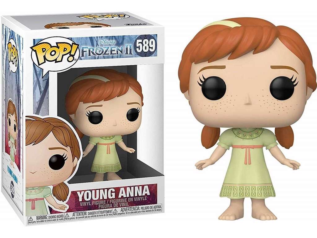 Frozen II POP! vinyl figur af Young Anna på 9 cm