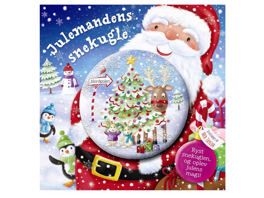 Julemandens snekugle - billedbog