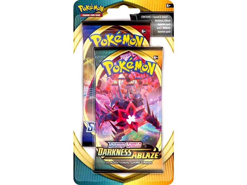 Pokémon Sword & Shield Darkness Ablaze 2-pak booster