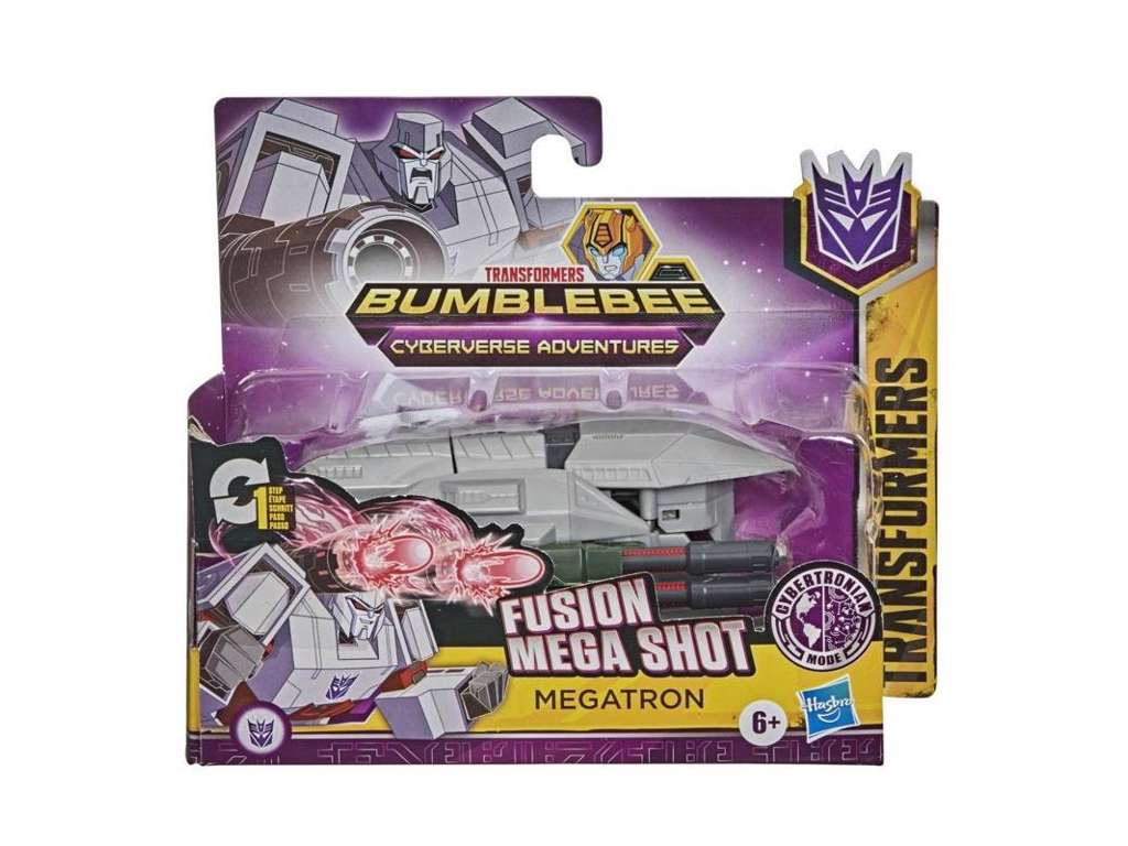 Megatron action figur fra Transformers Bumblebee Cyberverse adventures - 12 cm