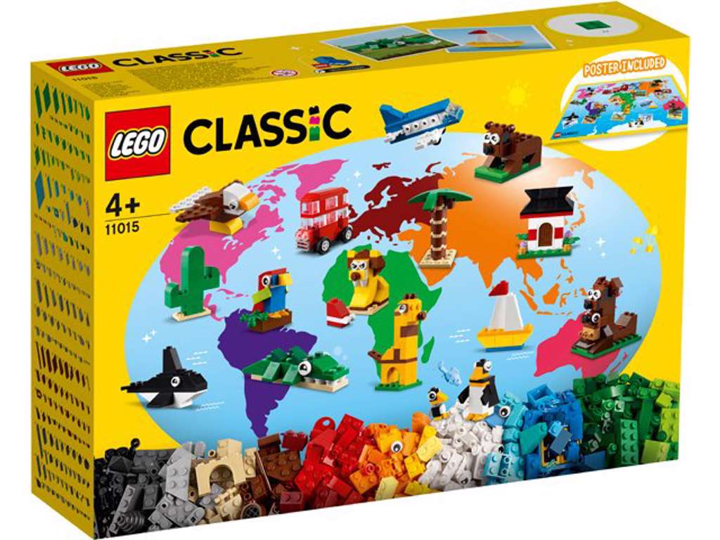 Lego Classic - Verden rundt - 11015