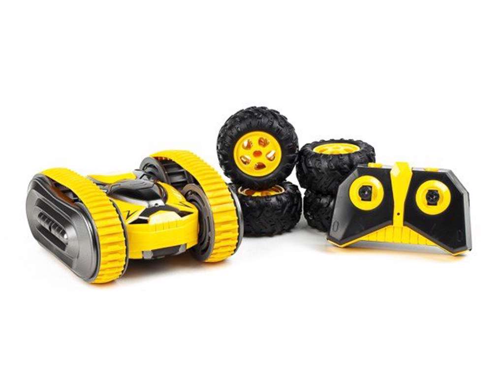 Fjenstyret Stunt Two-Sided CartWheel 1:18