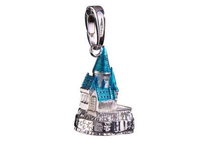 Hogwarts Castle silver vedhæng fra Harry Potter