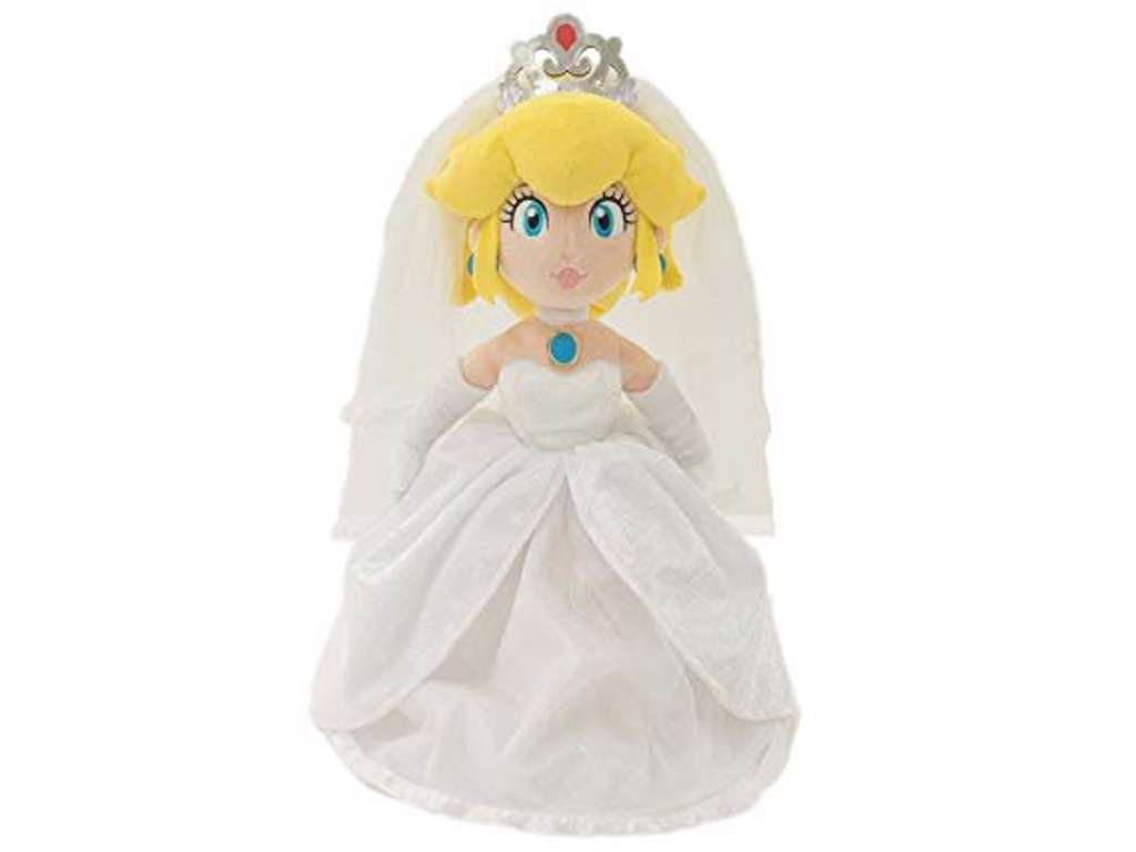 Super Mario Odyssey - Peach Bride bamse på 38 cm