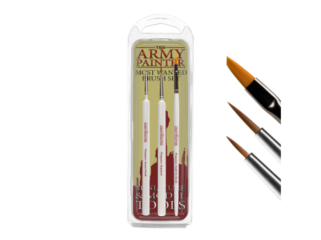 Wargamers Most Wanted Brush Set