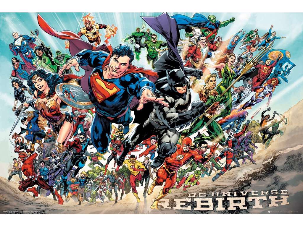 DC Universe Rebirth plakat 61 x 91 cm - 238