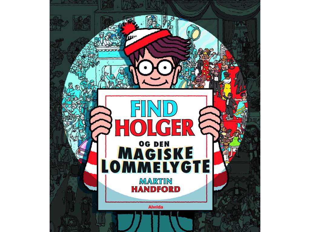 Find Holger og den magiske lommelygte - børnebog
