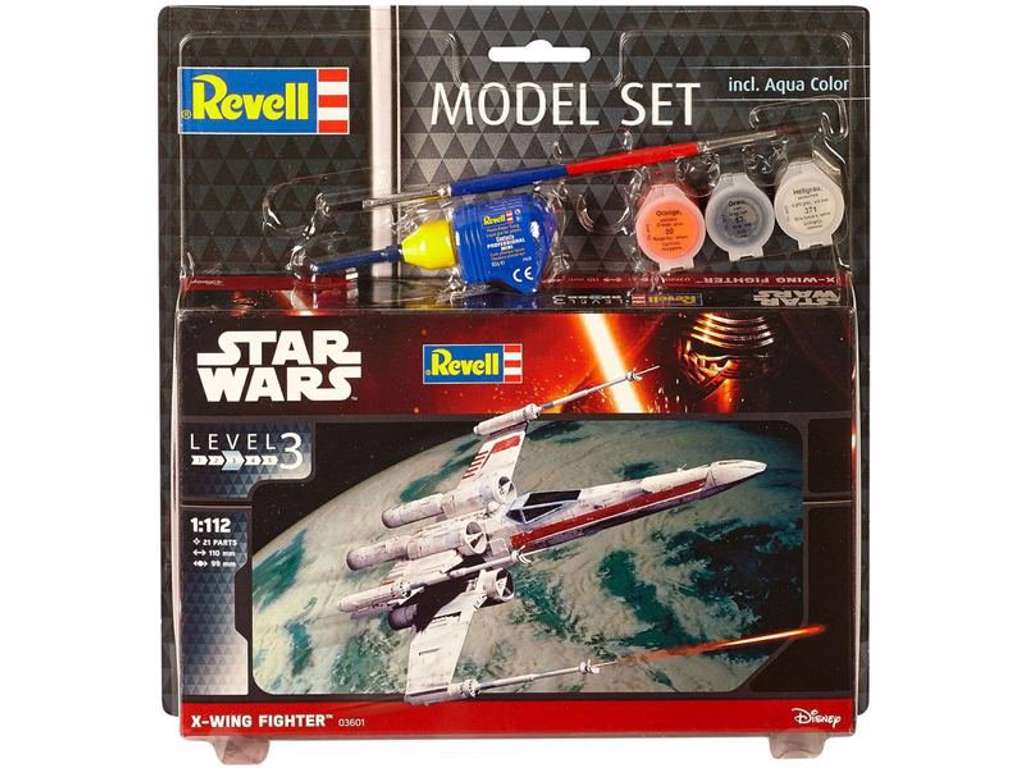 X-Wing Fighter 1:112 model kit fra Revell