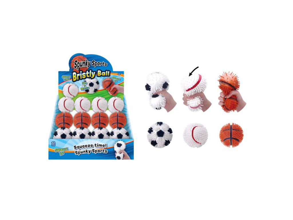 1 stk. Sports pufferbold - 10 x 10 cm