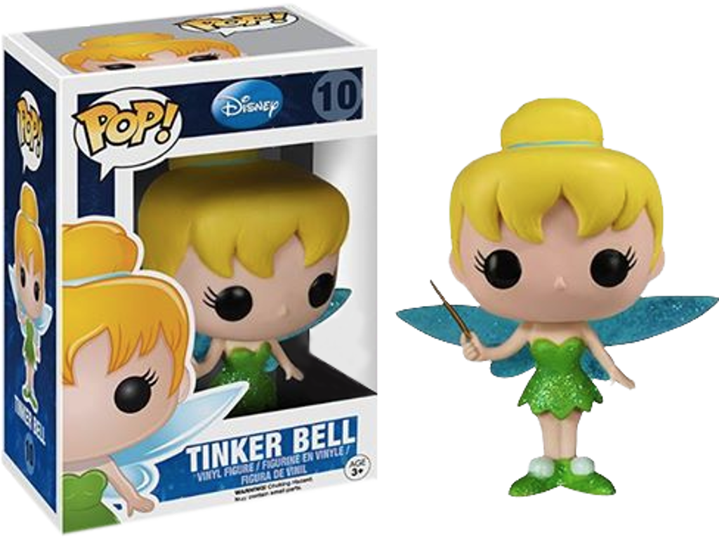 Disney POP! vinyl figur af Tinkerbell Pixie Dust Version på 9 cm