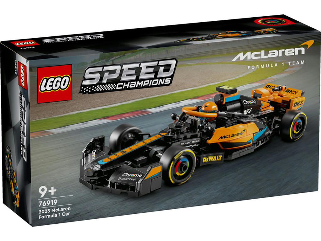 LEGO Speed Champions - McLaren Formel 1-racerbil for 2023 - 76919