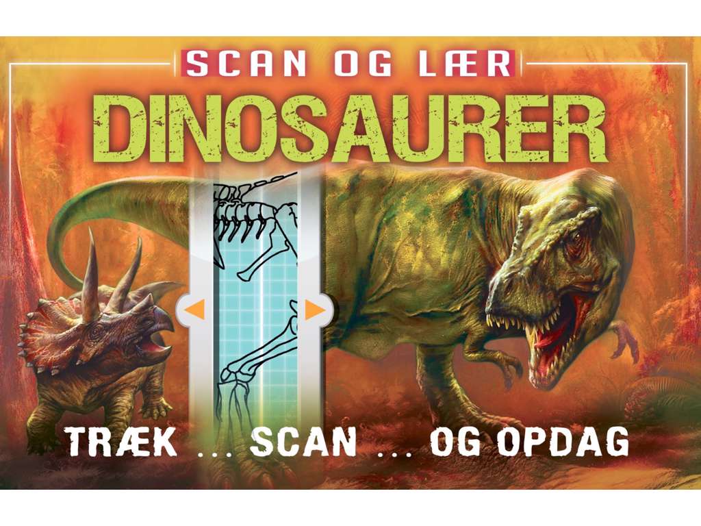 Scan og lær: Dinosaurer - aktivitetsbog