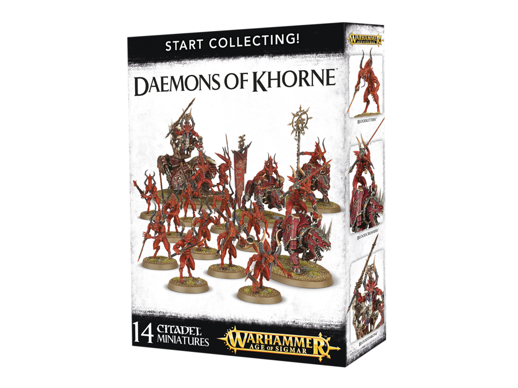 Start Collecting! Daemons Of Khorne - Warhammer