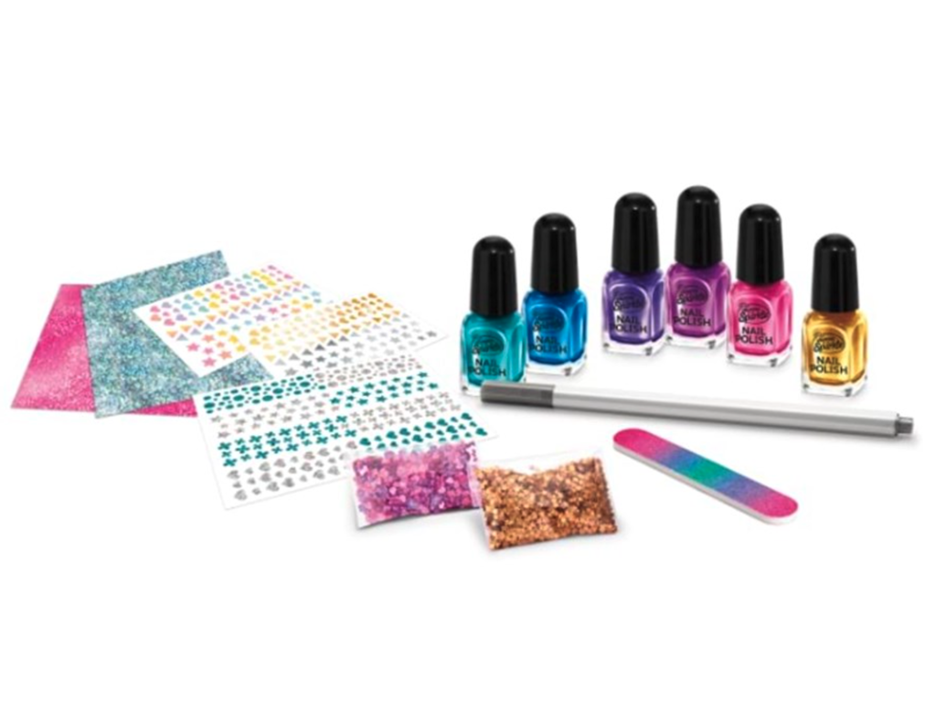 Shimmer ´n Sparkle - Metal regnbue neglesæt fra Cra-Z-Art