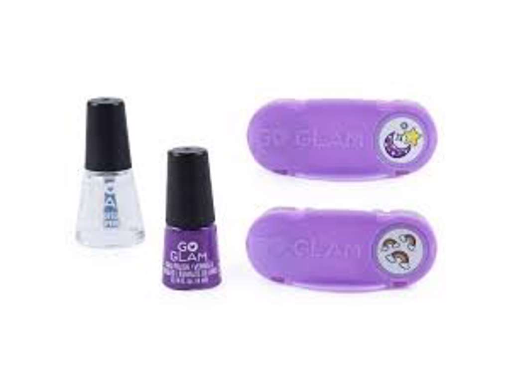 Go Glam Negle Stempel - Lilla Mønster pakke