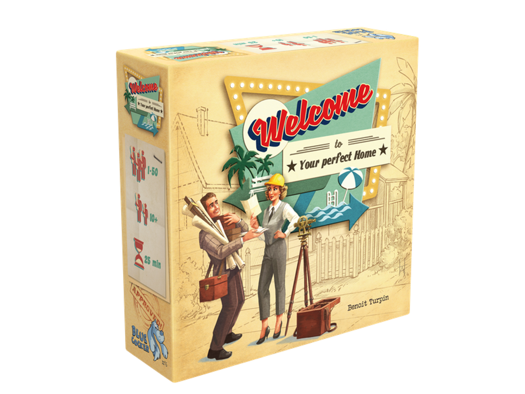 Welcome To ... (Nordic) - brætspil fra Lautapelit