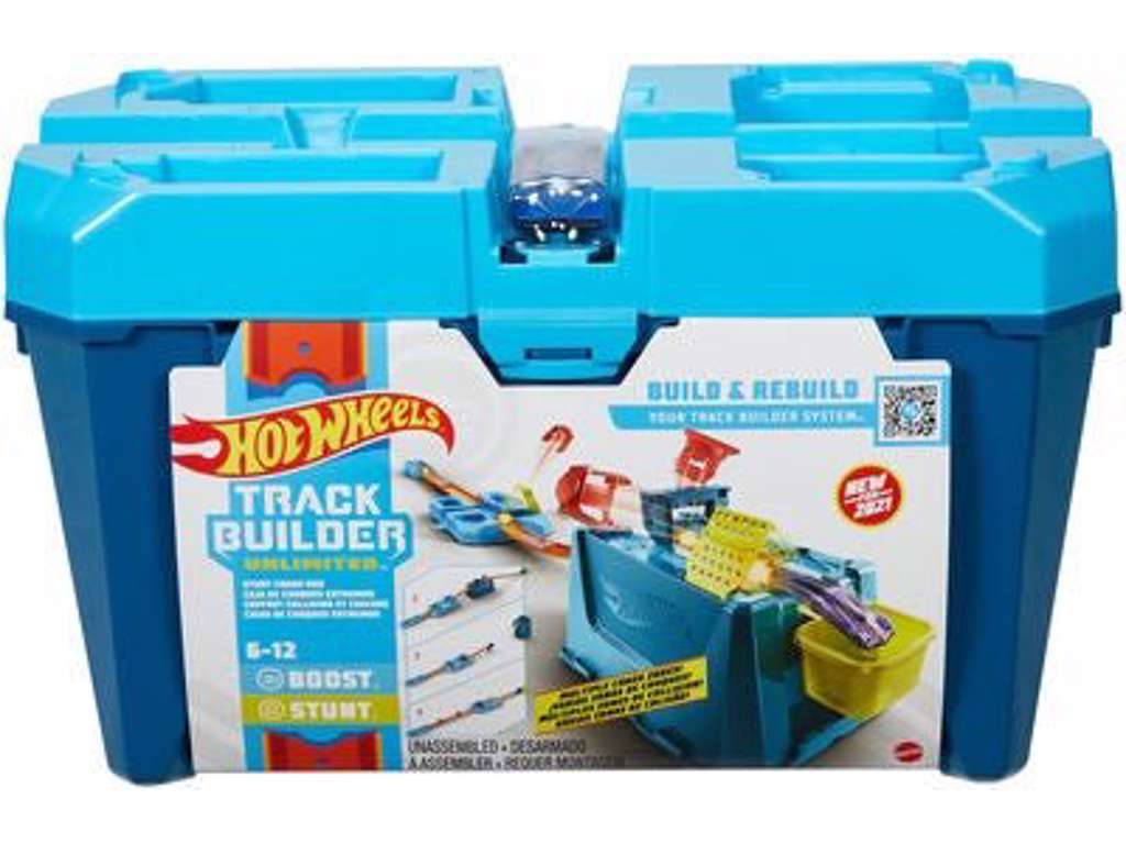  Hot Wheels Track Builder Crash Box