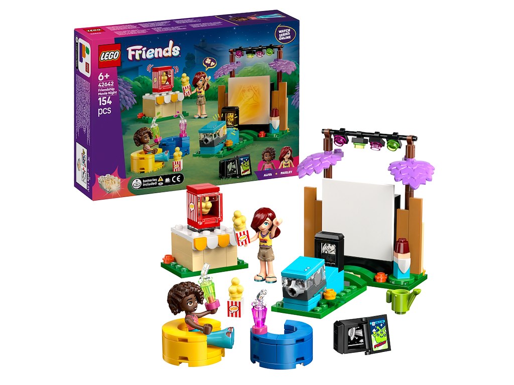 Venskabs-filmaften - 42642 - LEGO Friends