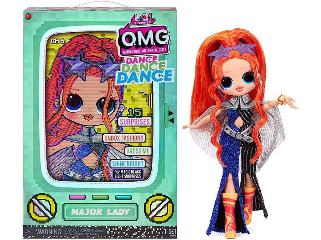  L.O.L. Surprise OMG Dance dukke - Major Lady