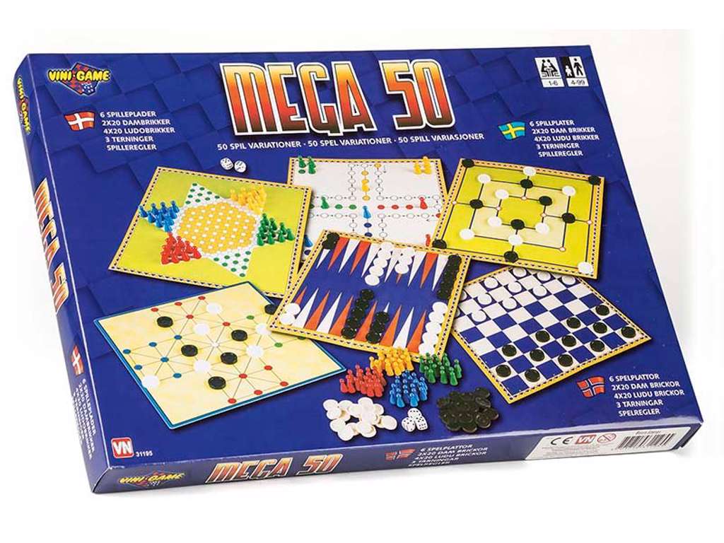 Mega 50 - brætspil