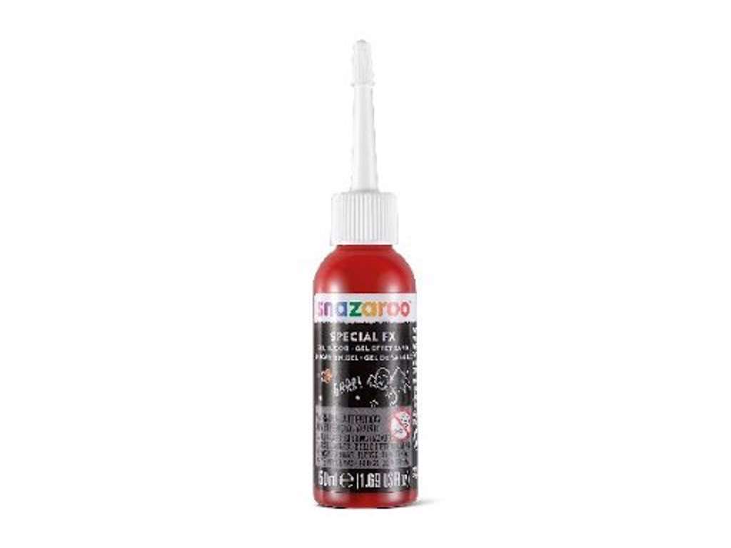 Sminkefarve blod gel 50ml fra Snazaroo