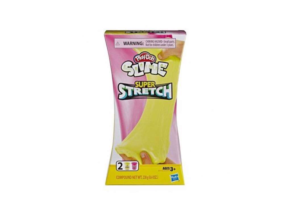 Play-Doh Super Stretch Slime - gul