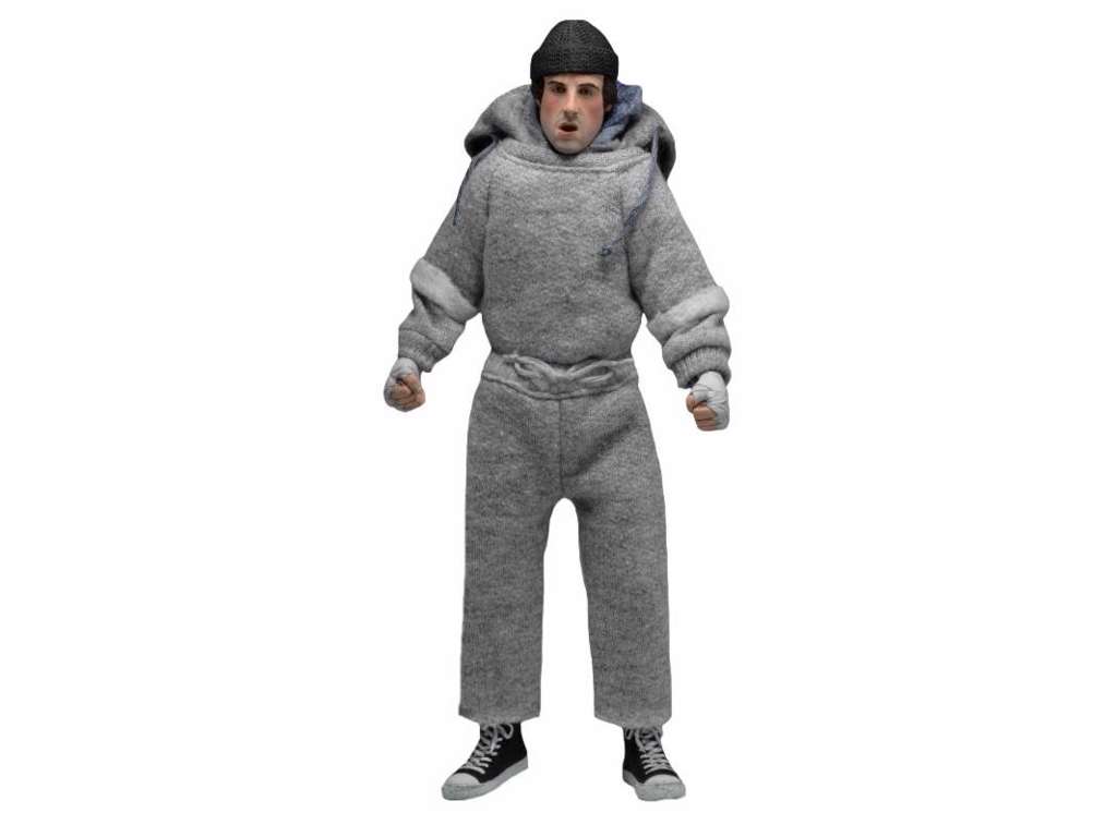 Rocky Balboa på 20 cm i sweatsuit