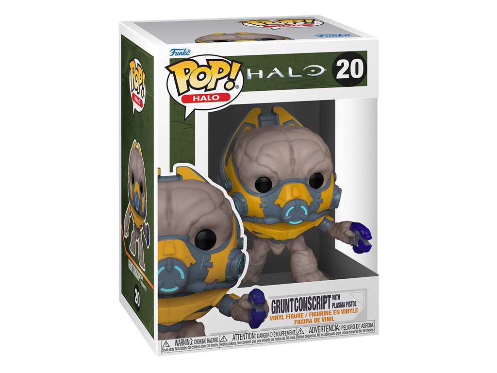 Halo Infinite POP! Games Vinyl Figure Grunt w/Weapon 9 cm