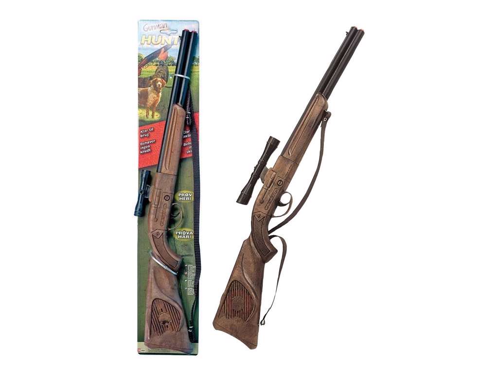 Jagtgevær med lyd på 60 cm fra Gonher
