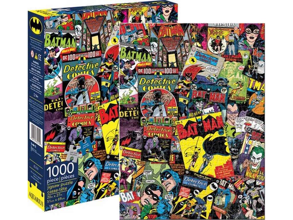 DC Comics puslespil på 1000 brikker med Batman Collage