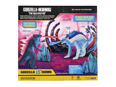 Godzilla x Kong: The New Empire Diorama 2-Pack Godzilla vs Shimo 15 cm