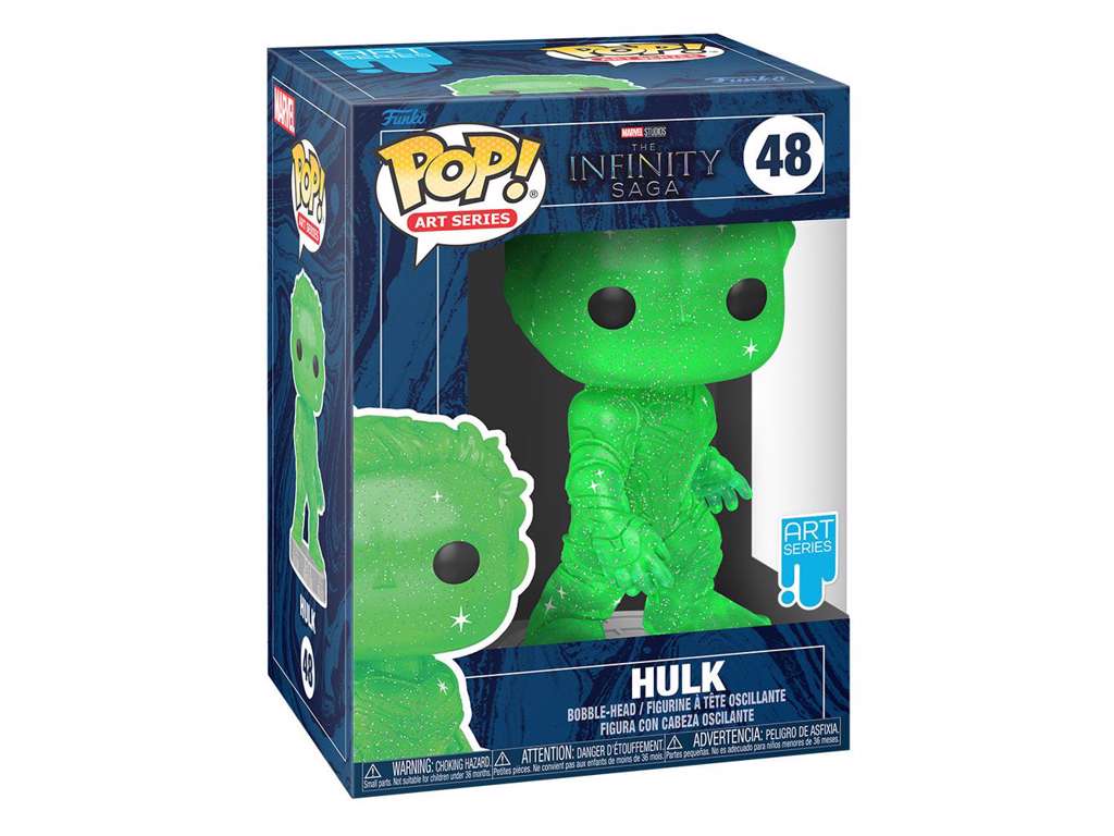 Infinity Saga POP! Artist Series Vinyl Figure Hulk (Green) 9 cm
