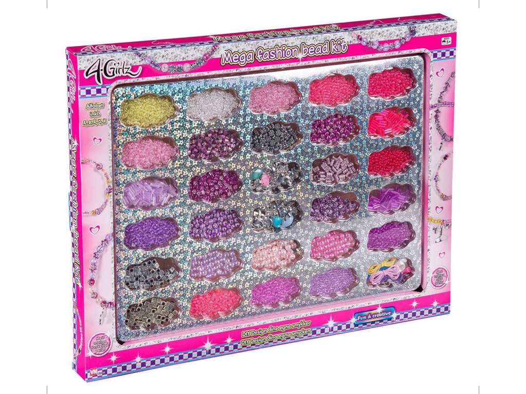 Mega perlesæt fra 4-Girlz