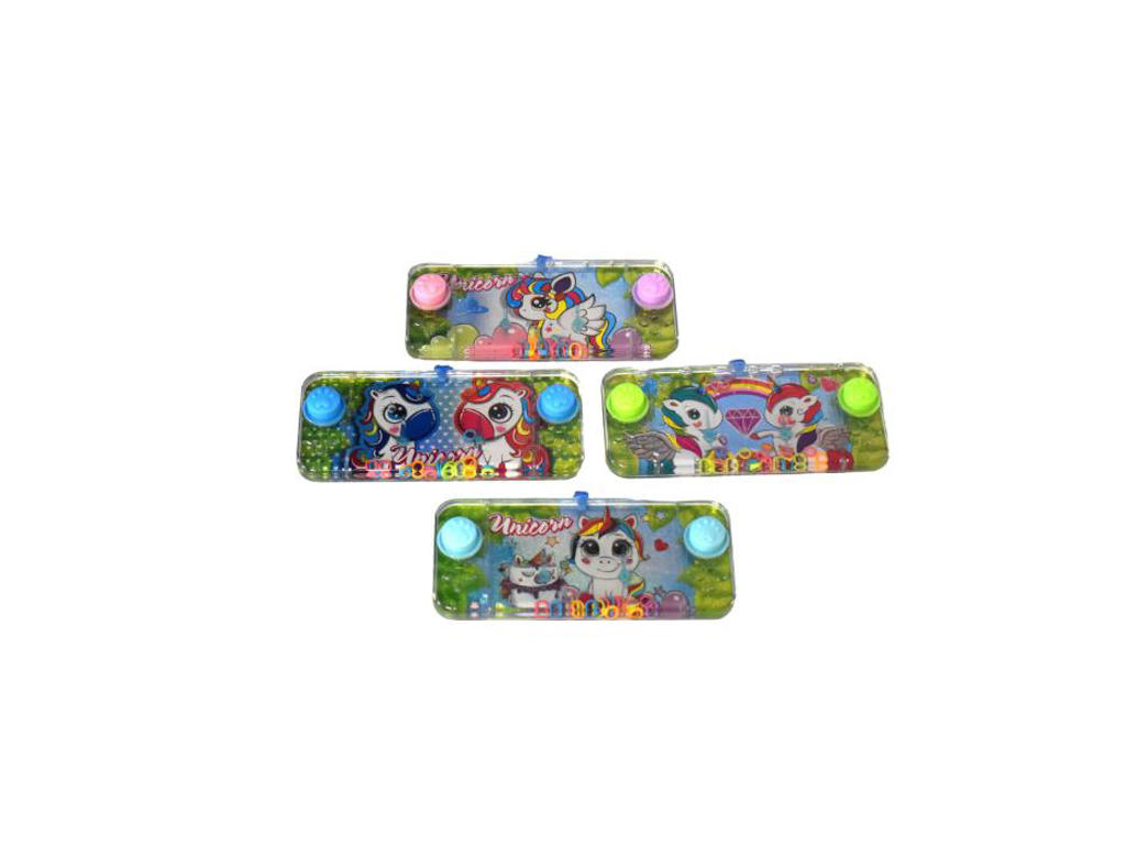 Enhjørning vandspil - 4 assorteret